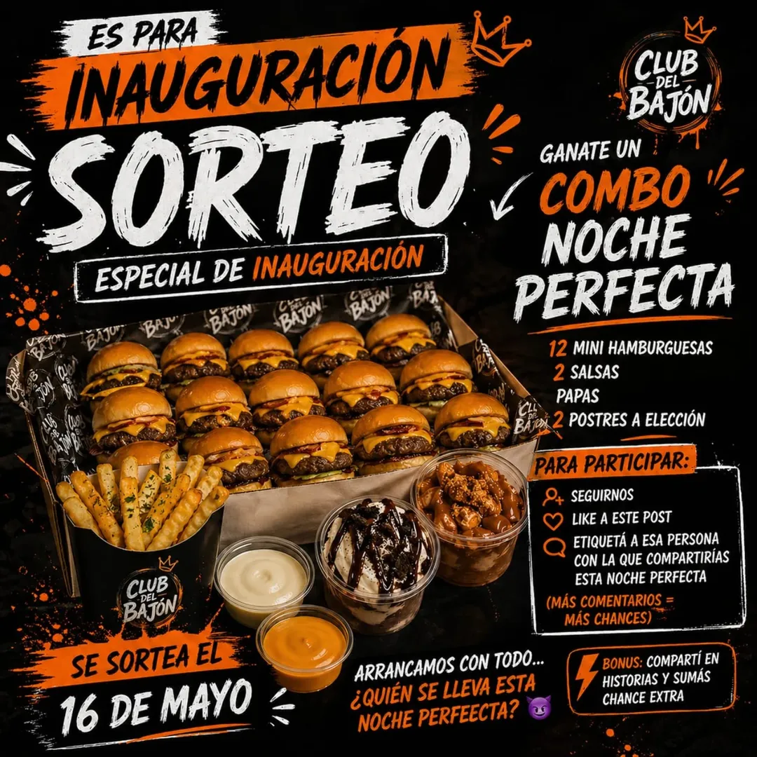 Imagen de 🚨 ATENCIÓN BAJONERXS 🚨
Se viene nuestra INAUGURACIÓN