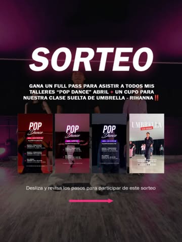 Imagen de 🪩SORTEO ABRIL🪩

Participa y ganate un FULL PASS (acces