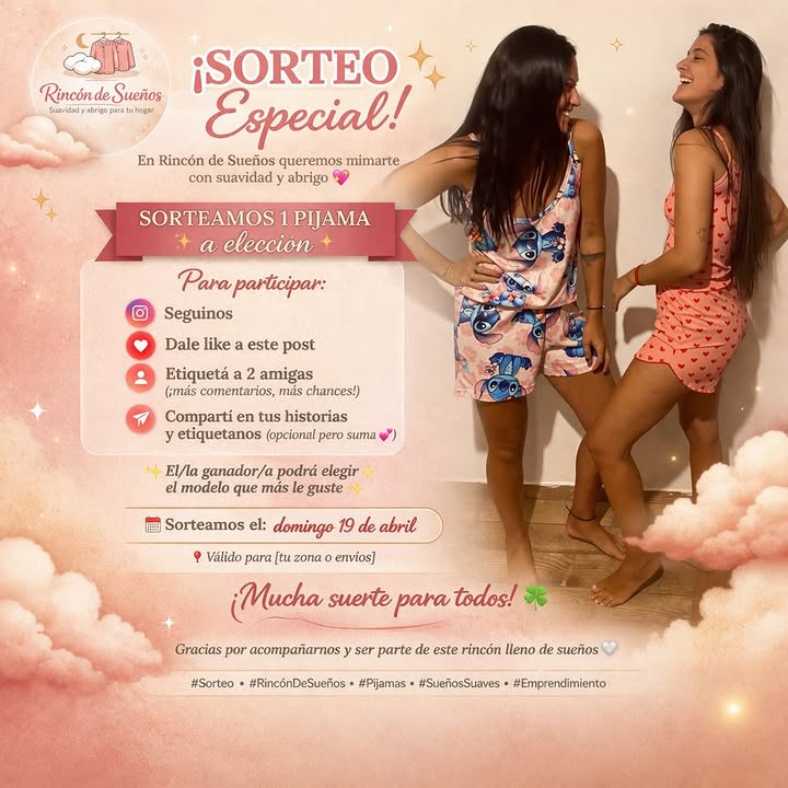 Imagen de 🎁✨ ¡SORTEO ESPECIAL! ✨🎁 

En Rincón de Sueños q