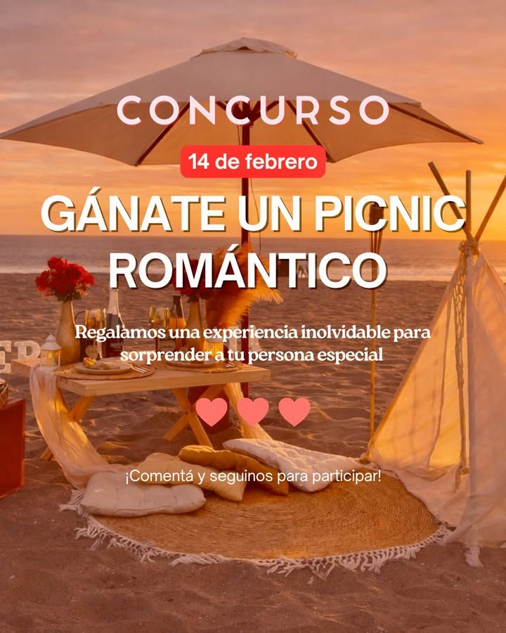 Imagen de 💘✨ CONCURSO SAN VALENTÍN – GÁNATE UN PICNIC ROMÁNT