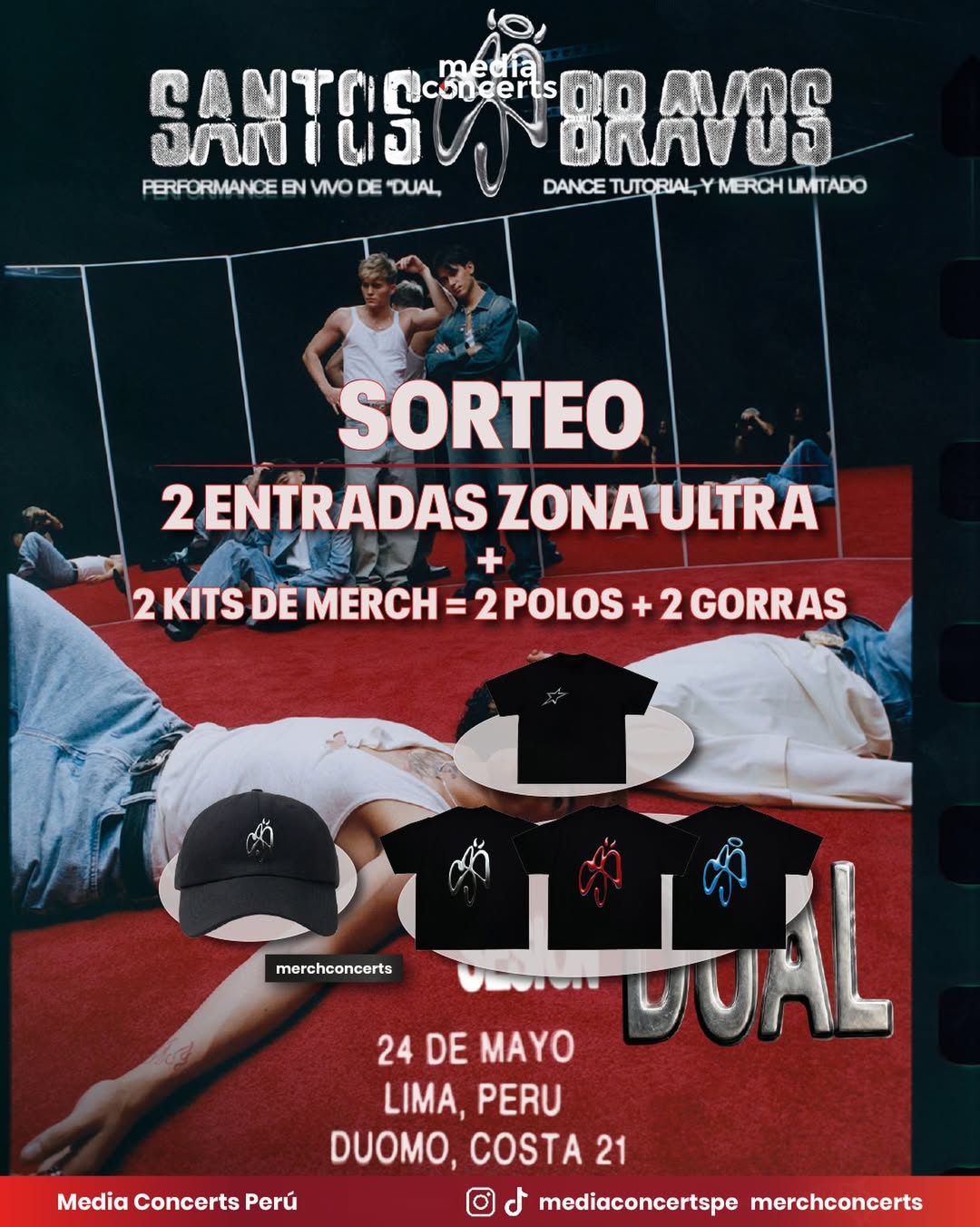 Imagen de ¡Gana dos entradas zona ULTRA para @santos_bravos en Lima! 