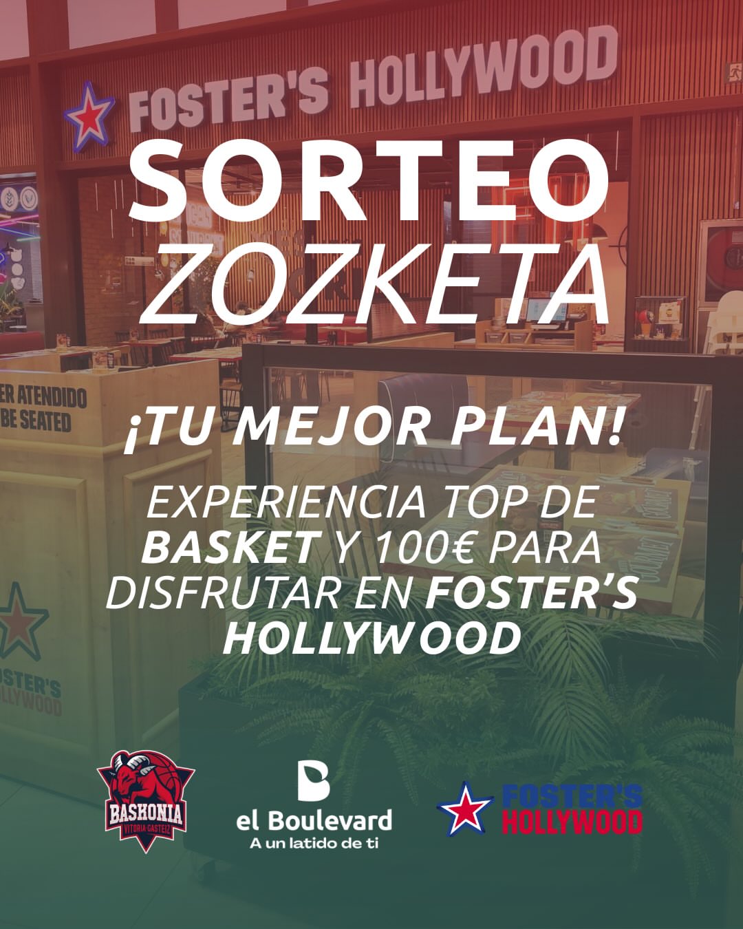 Imagen de 🎉 SORTEO @baskonia1959 EXPERIENCIA VIP + 100€ EN @foste