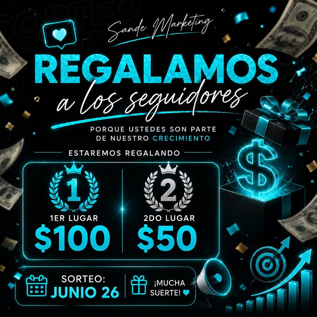 Imagen de 🎉 SORTEO — $100 + $50 💰🎉
Zelle o Western Union

�