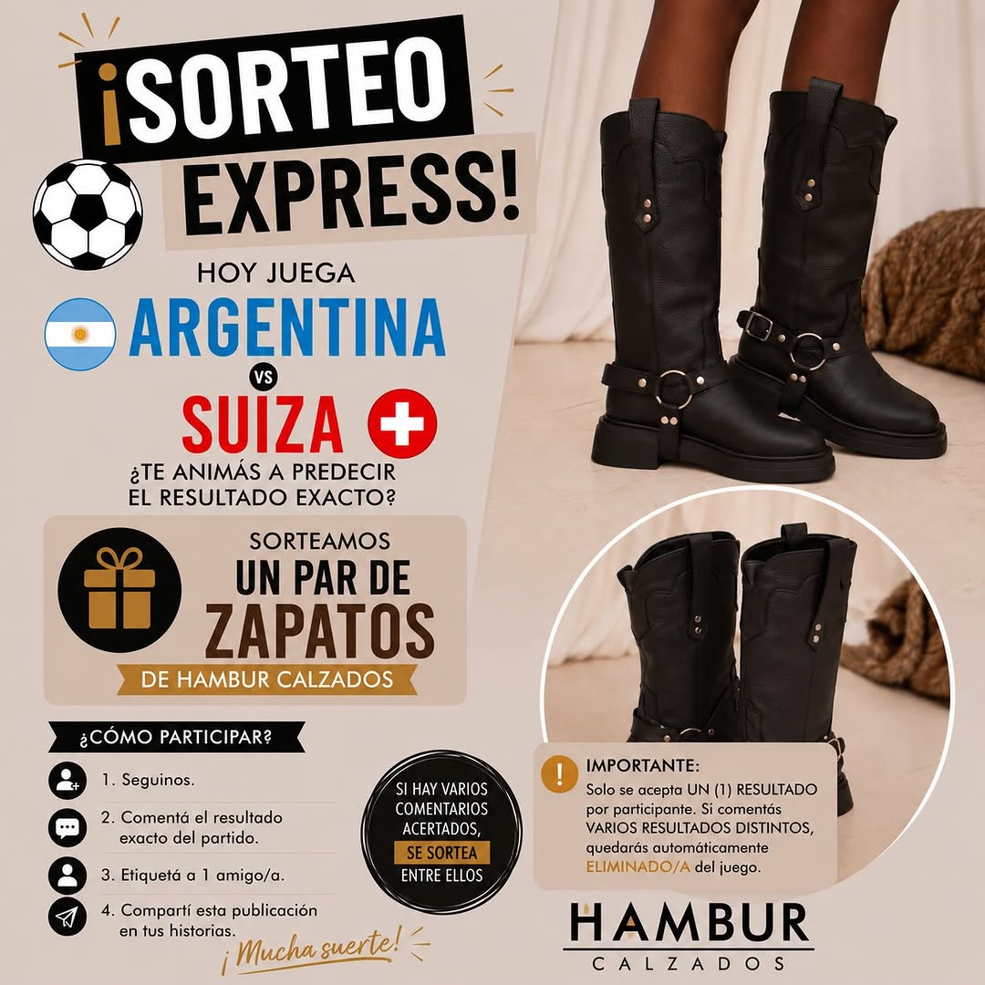 Imagen de ⚽🎉 ¡SORTEO EXPRESS! 🎉⚽

¿Ya tenés tu pronóstic