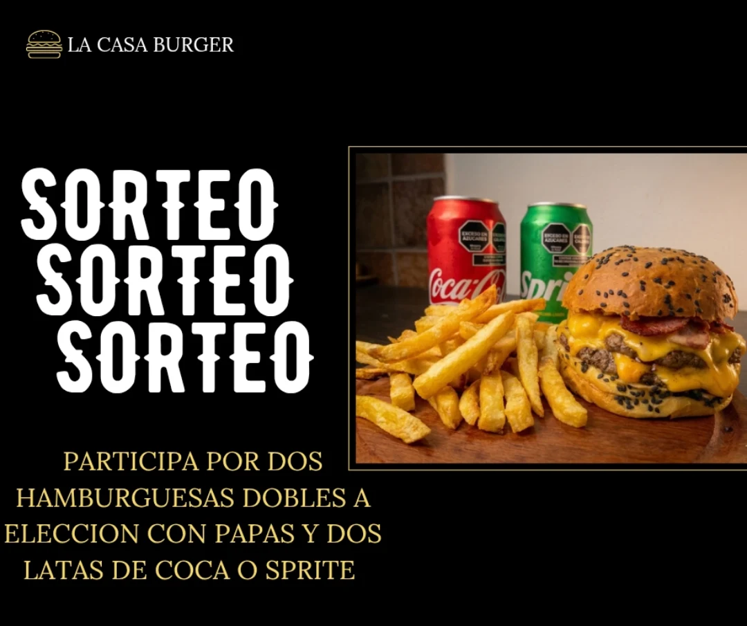 Imagen de 🔥 SORTEO 🔥

¿Te tentaste? 😏
Participá por 2 hambu