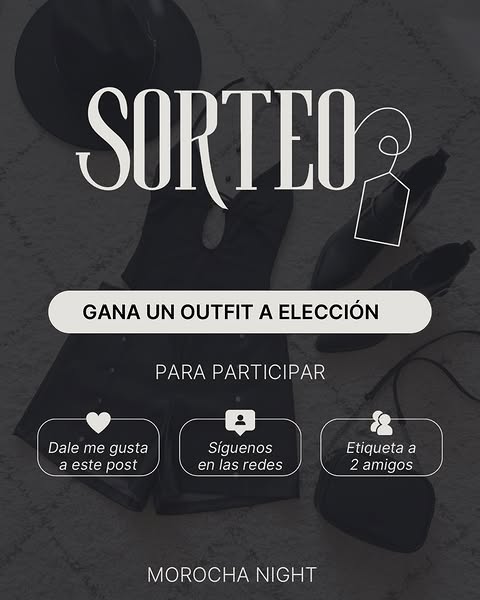 Imagen de ✨ *SORTEO MOROCHA NIGHT* ✨

¡Queremos que te lleves el 