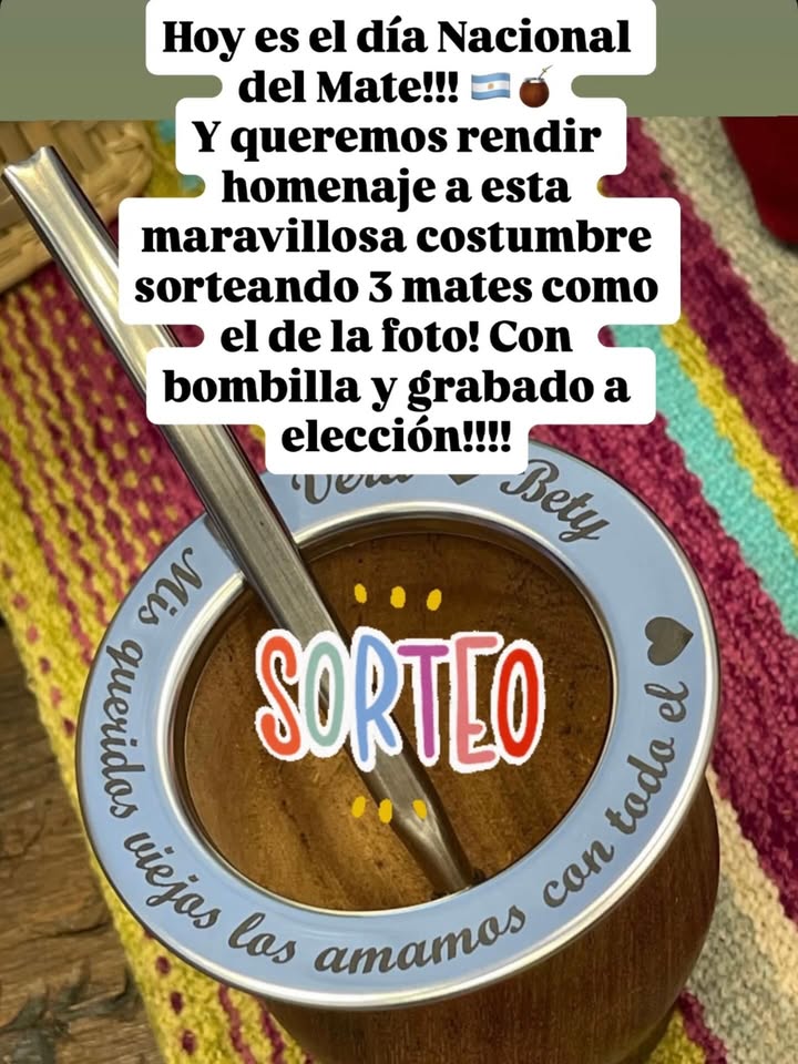 Imagen de Feliz día del mate para tod@s!!!! 🇦🇷🧉 Qué mejor m