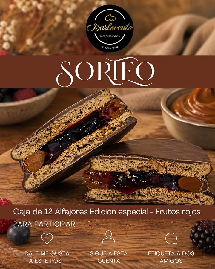 Imagen de ¡Sorteo Especial de Alfajores edición especial de Frutos R