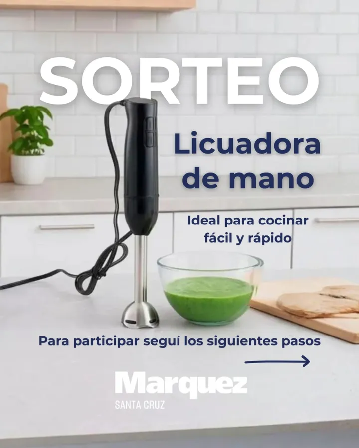 Imagen de 🎉 SORTEO 🎉

Gana una Minipimer Mixer Kanji LIC-BL0800L