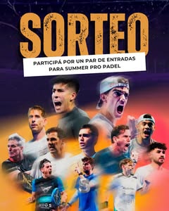 Imagen de ¡Se viene el SUMMER PRO PÁDEL! 🔥

🎾 El SUMMER PRO P�