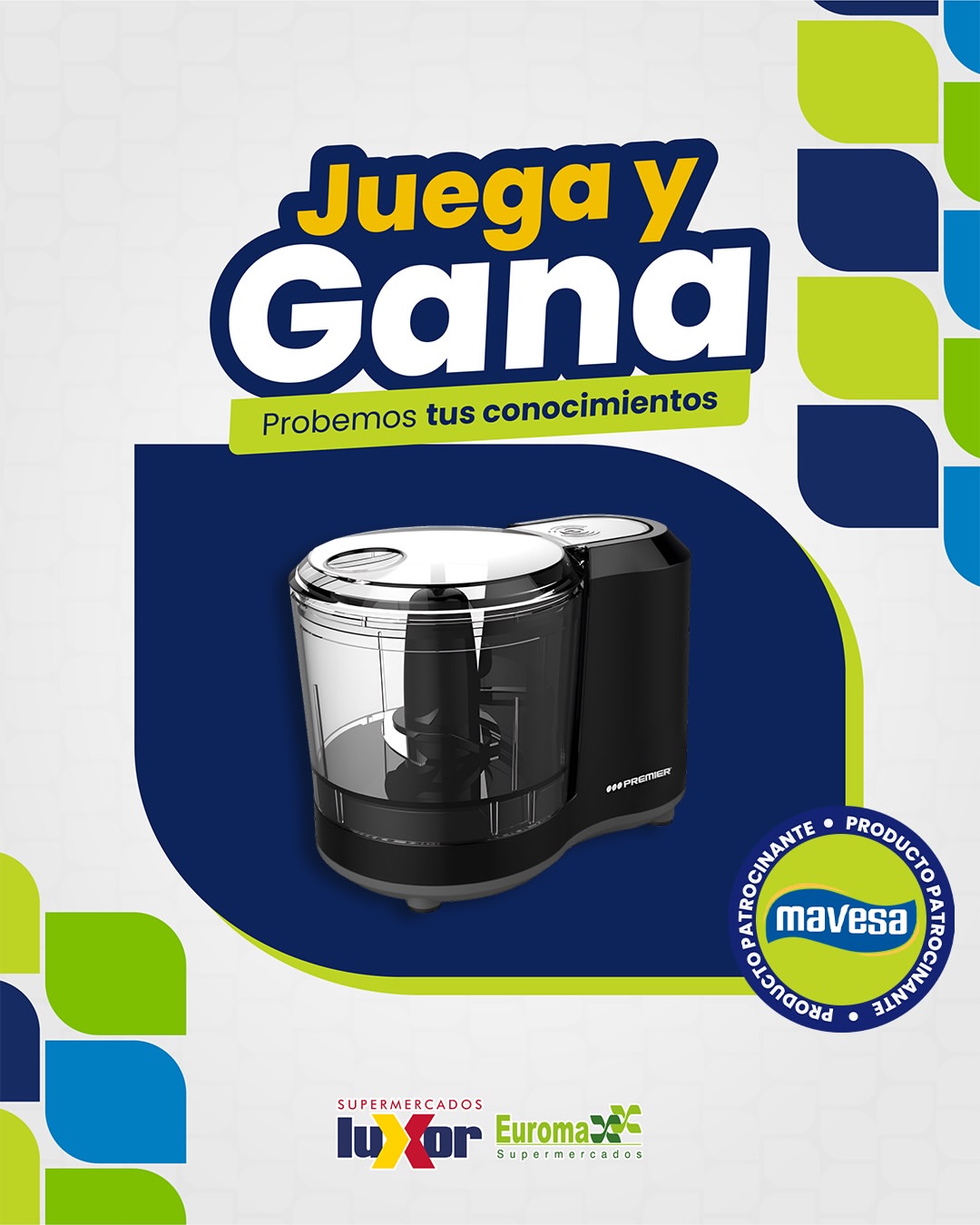 Imagen de ¡Juega y Gana! con supermercados Luxor y Euromaxx!✅ #537
