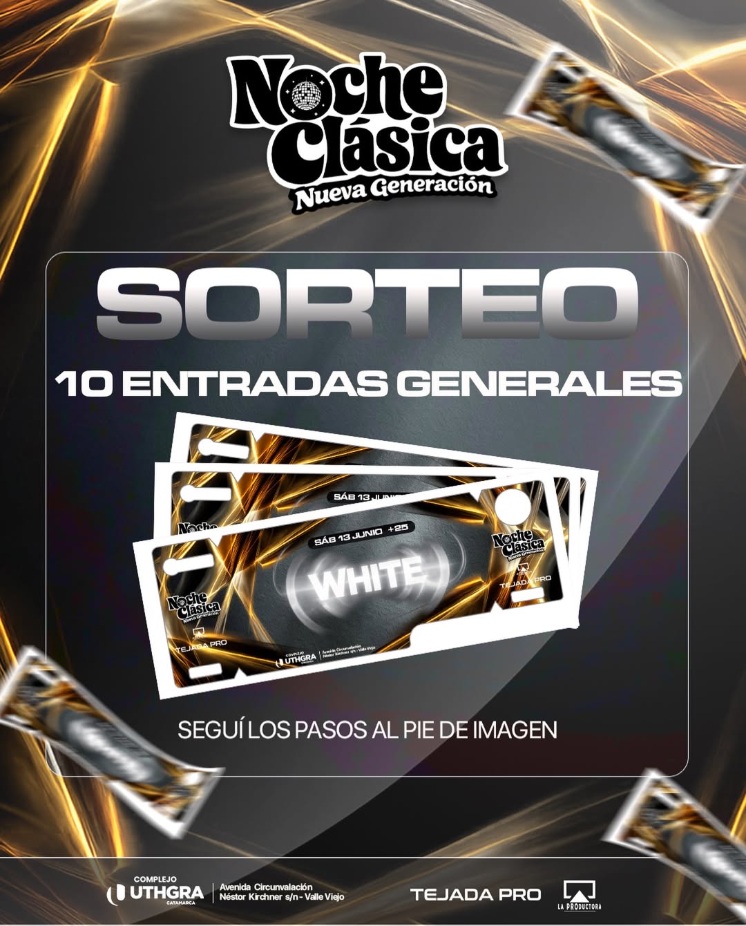 Imagen de ✨🤍 ¡SORTEO ESPECIAL – NOCHE CLÁSICA TOTAL WHITE! �