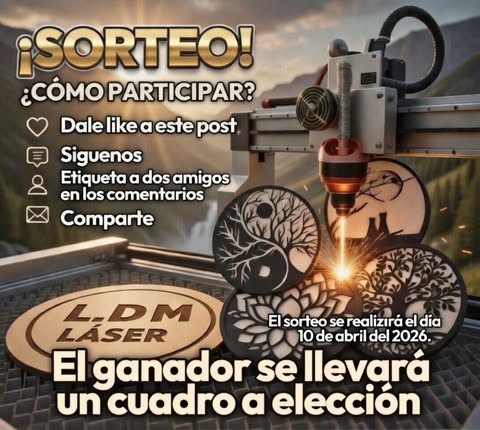 Imagen de 🎉 ¡SORTEO ESPECIAL! 🎉
En L.DM Láser queremos agradec