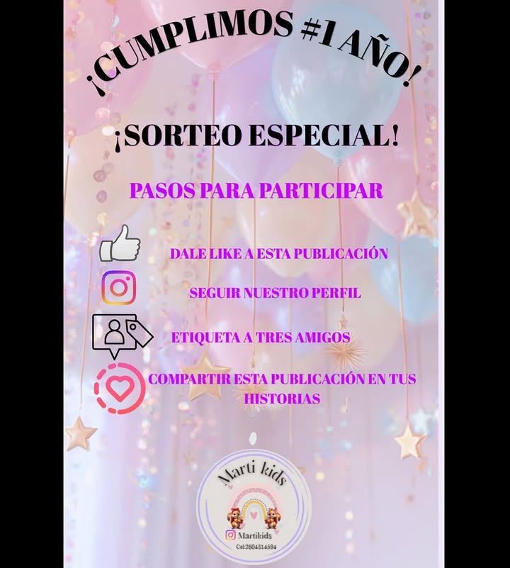 Imagen de 🎉✨ ¡MARTINA KIDS ESTÁ DE FIESTA! ✨🎉

🎂 ¡Cump