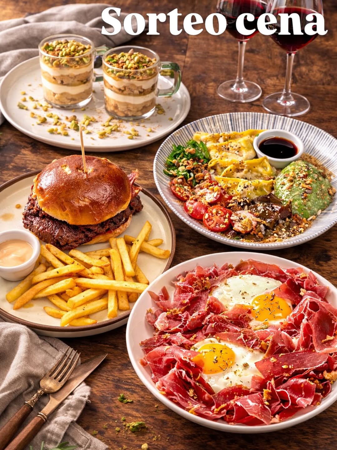 Imagen de ¡SORTEO CENA PARA 2! 🔥

¿A quién te llevarías a cenar