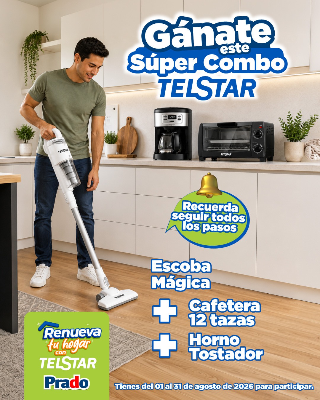 Imagen de *🎉 ¡SÍGUENOS Y GÁNATE UNA ESCOBA MÁGICA + Cafetera de