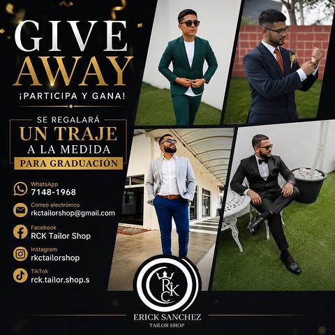 Imagen de 🎓✨ ¡GRADÚATE CON ESTILO! ✨🤵

En Canal 1 y @rkcta