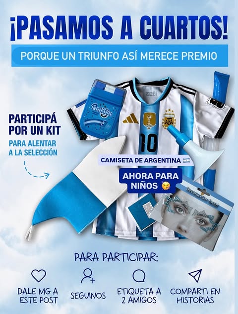 Imagen de 🇦🇷 ¡PASAMOS A CUARTOS DE FINAL Y LO FESTEJAMOS CON OT
