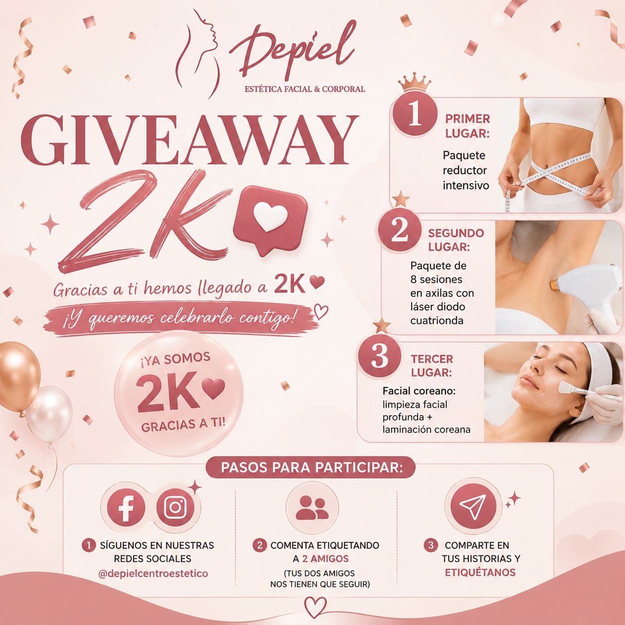 Imagen de ✨🎉 ¡GIVEAWAY 2K DE PIEL! 🎉✨

¡Ya somos 2,000 y q