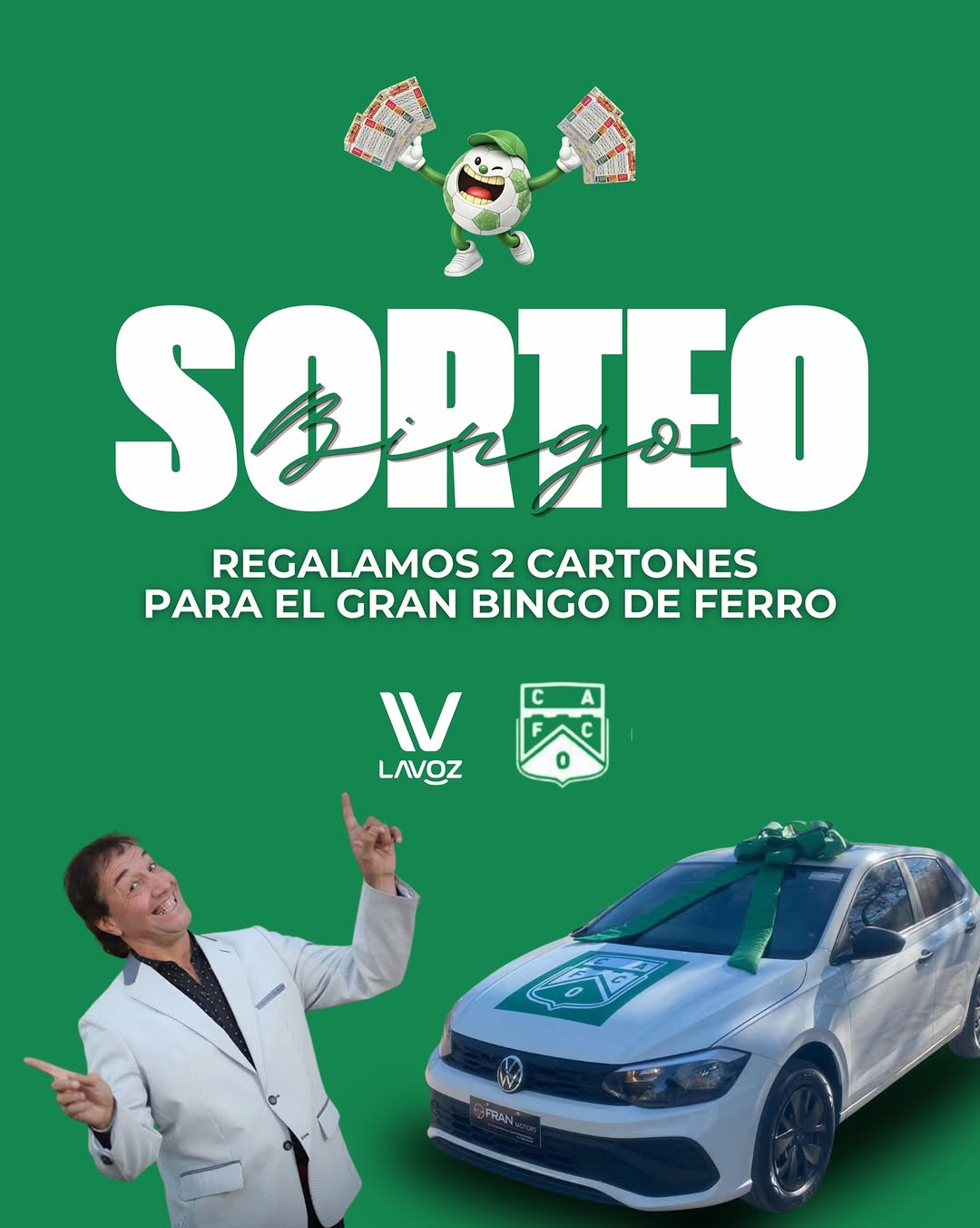 Imagen de 💚🎉 ¡SORTEO IMPERDIBLE EN LA VOZ! 🎉💚

🔥 La Vo
