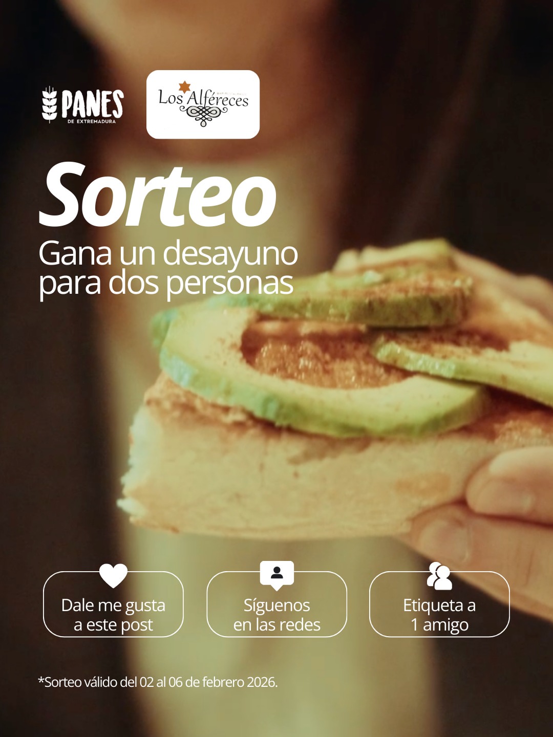 Imagen de ÚLTIMO SORTEO DESAYUNO PARA DOS ☕️
Junto a Restaurante 