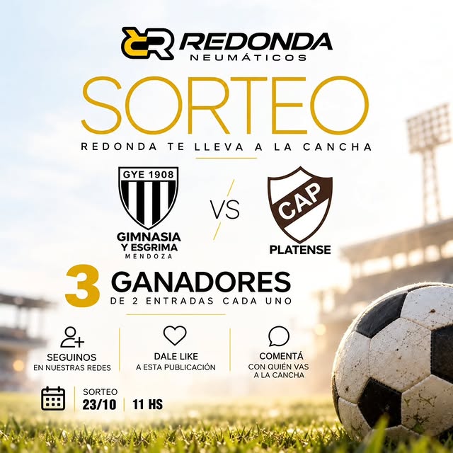 Imagen de ⚽🎉 **¡REDONDA TE LLEVA A LA CANCHA!** 🏟️

¡Se vi