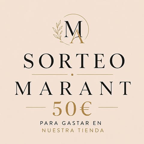 Imagen de 🎉✨ ¡SORTEO MARANT! ✨🎉

Queremos celebrar con voso