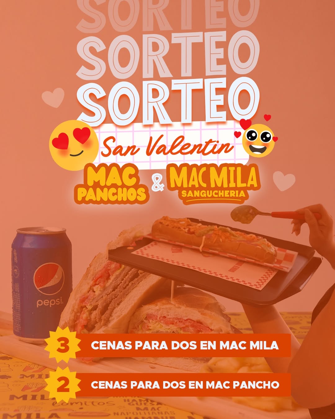 Imagen de ¡SE VIENE EL SORTEO MÁS RICO ENTRE 
@macmila_sangucheria y