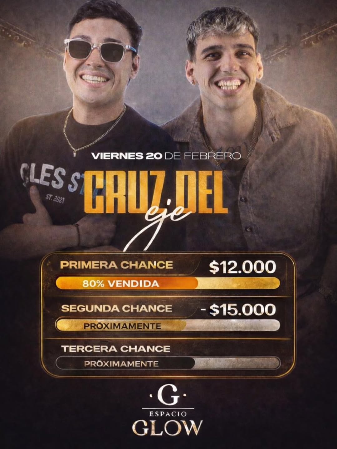 Imagen de 🎉✨ SORTEO IMPERDIBLE ✨🎉

Este viernes 20 se vive u