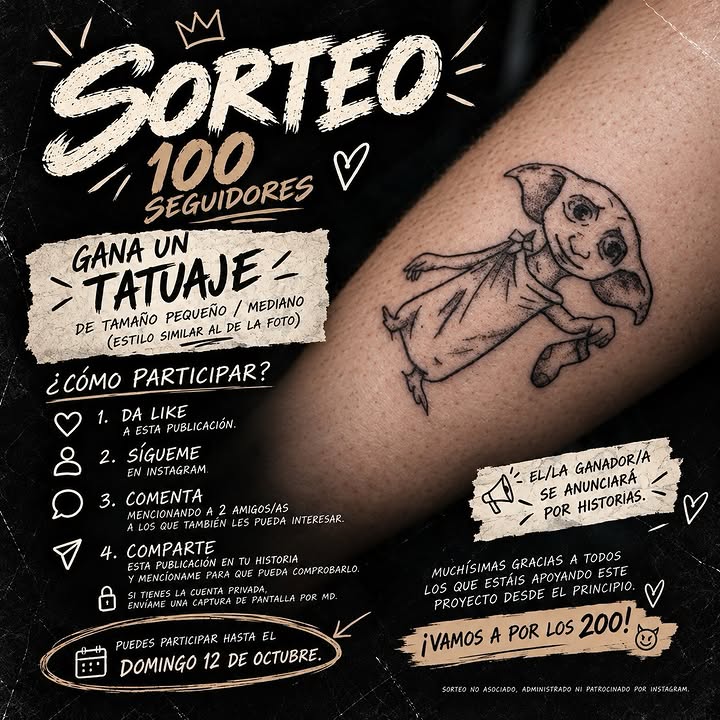 Imagen de 🖤 SORTEO · 100 SEGUIDORES 🖤

¡YA SOMOS 100! 🥳🔥