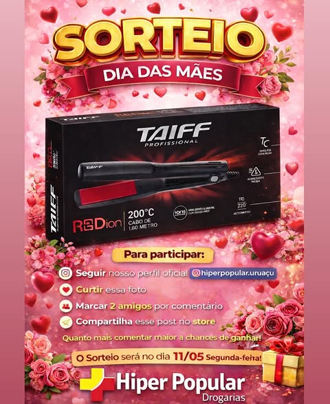 Imagen de 🌸✨ SORTEIO ESPECIAL DE DIA DAS MÃES ✨🌸

Que tal p