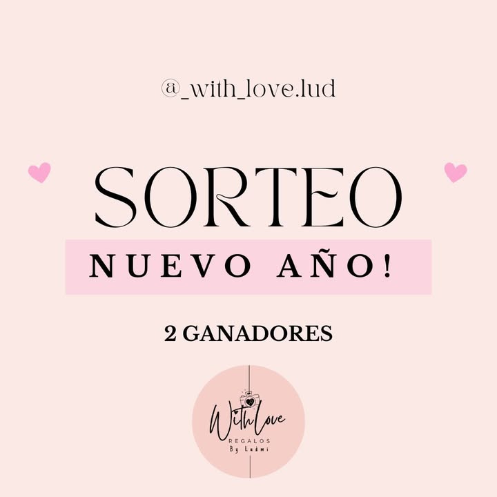 Imagen de Nuevo año nuevo sorteo! 💖🙈 2 GANADORES✨
Cómo parti