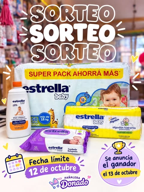 Imagen de 🎉🍼 ¡SORTEO ESPECIAL DE PAÑALERA DONADO! 🍼🎉

Qu