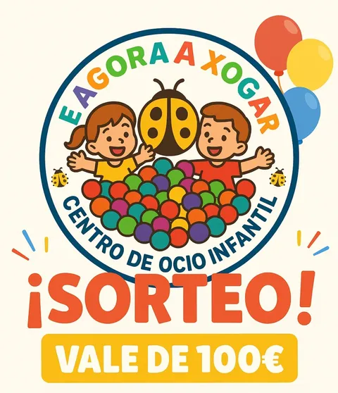 Imagen de 🎉 ¡SORTEO! 🎉

La apertura de E Agora a Xogar 🧒🎈