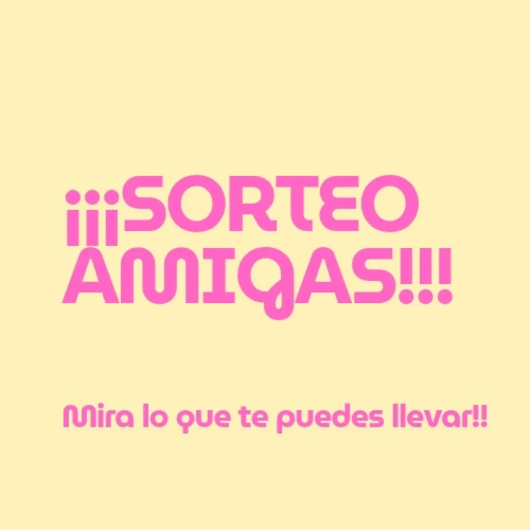 Imagen de 🥳🥳🥳
Amigas!!!!
S O R T E O  V E R B E N I L!!! 🎈