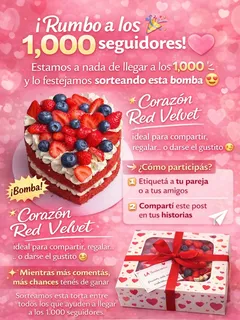 Imagen de 💘 ¡SORTEO RUMBO A LOS 1.000! 💘
Estamos a nada de lleg