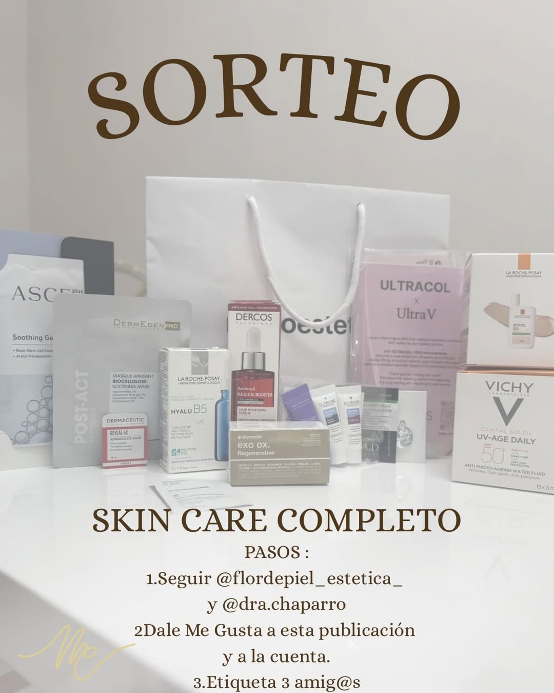 Imagen de SORTEO DE SKIN CARE COMPLETO + CARTERA VERANO + NECESER. 30 