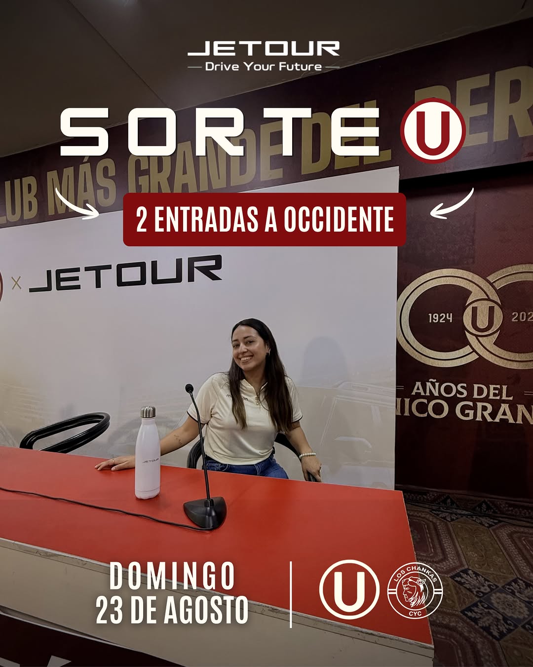 Imagen de 🏟️ Nos vemos el domingo🤩 ❤️💛 

Junto a @jetou
