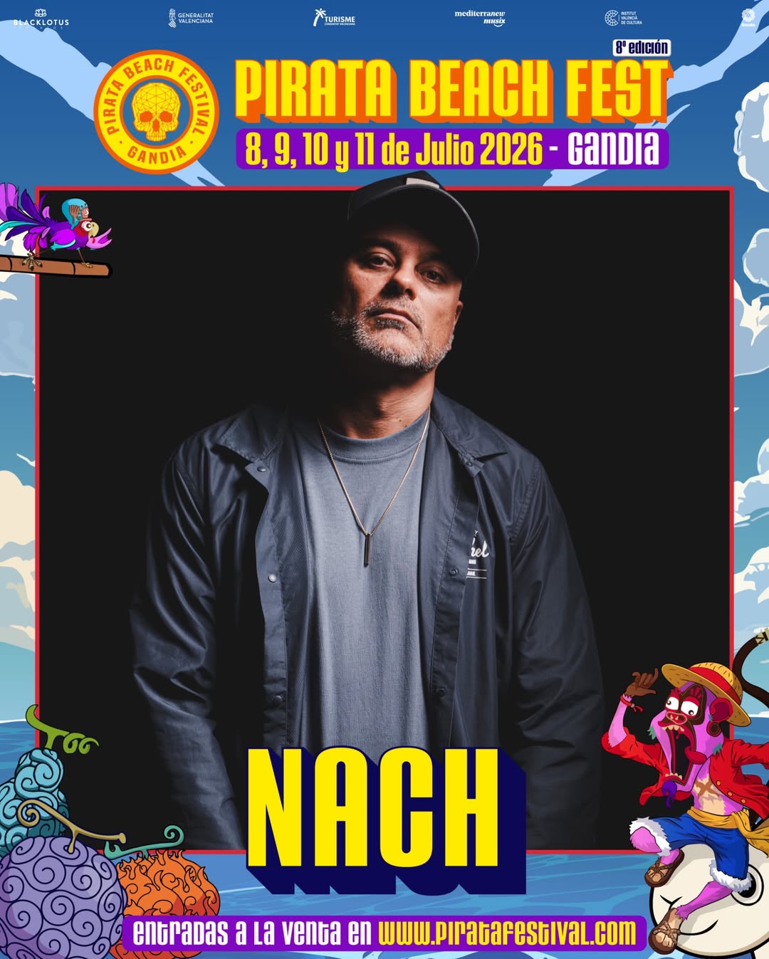 Imagen de #SORTEO ¡Nueva confirmación!🏴‍☠️🔥¡NACH en el 