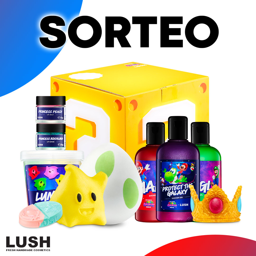 Imagen de 🔴 ¡SORTEO de SUPERPACK de LUSH x MARIO GALAXY! 🔵

✅