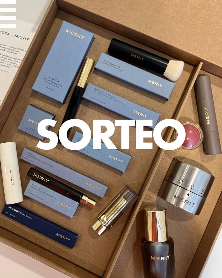 Imagen de 💙 SORTEO 💙 ¡Consigue esta exclusiva PR Box de @merit 