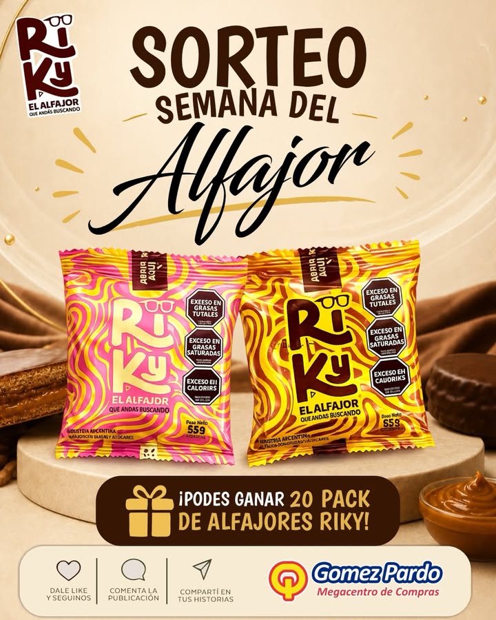 Imagen de 🎉✨ ¡LLEGA LA SEMANA DEL ALFAJOR A GOMEZ PARDO! ✨🎉