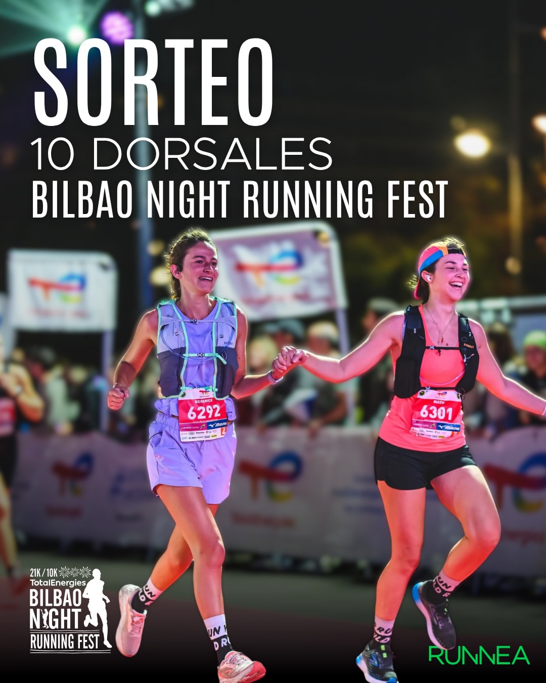 Imagen de Correr de noche por Bilbao es una experiencia que no se olvi