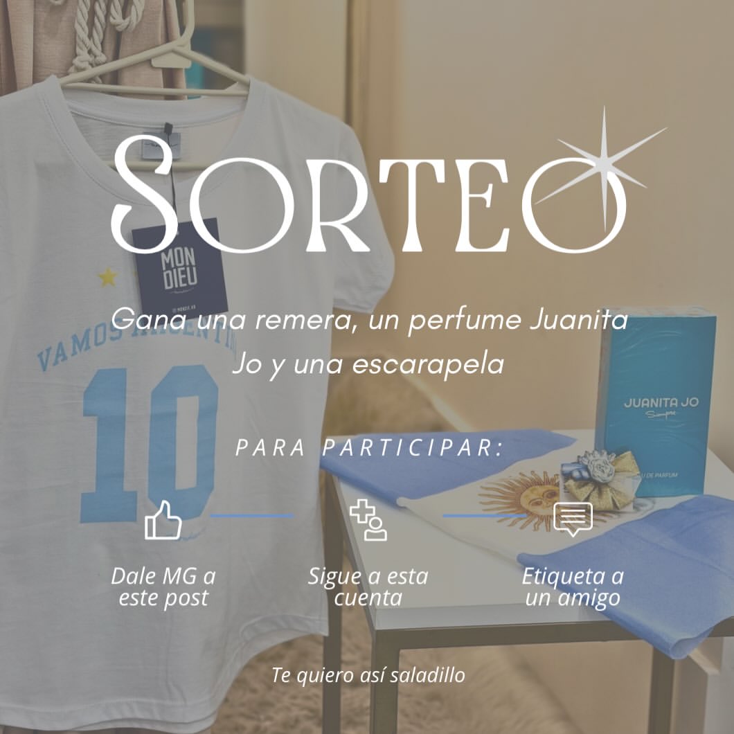Imagen de ¡SORTEO MUNDIALISTA! Vamos Argentina!🇦🇷 ✨

¡Partic