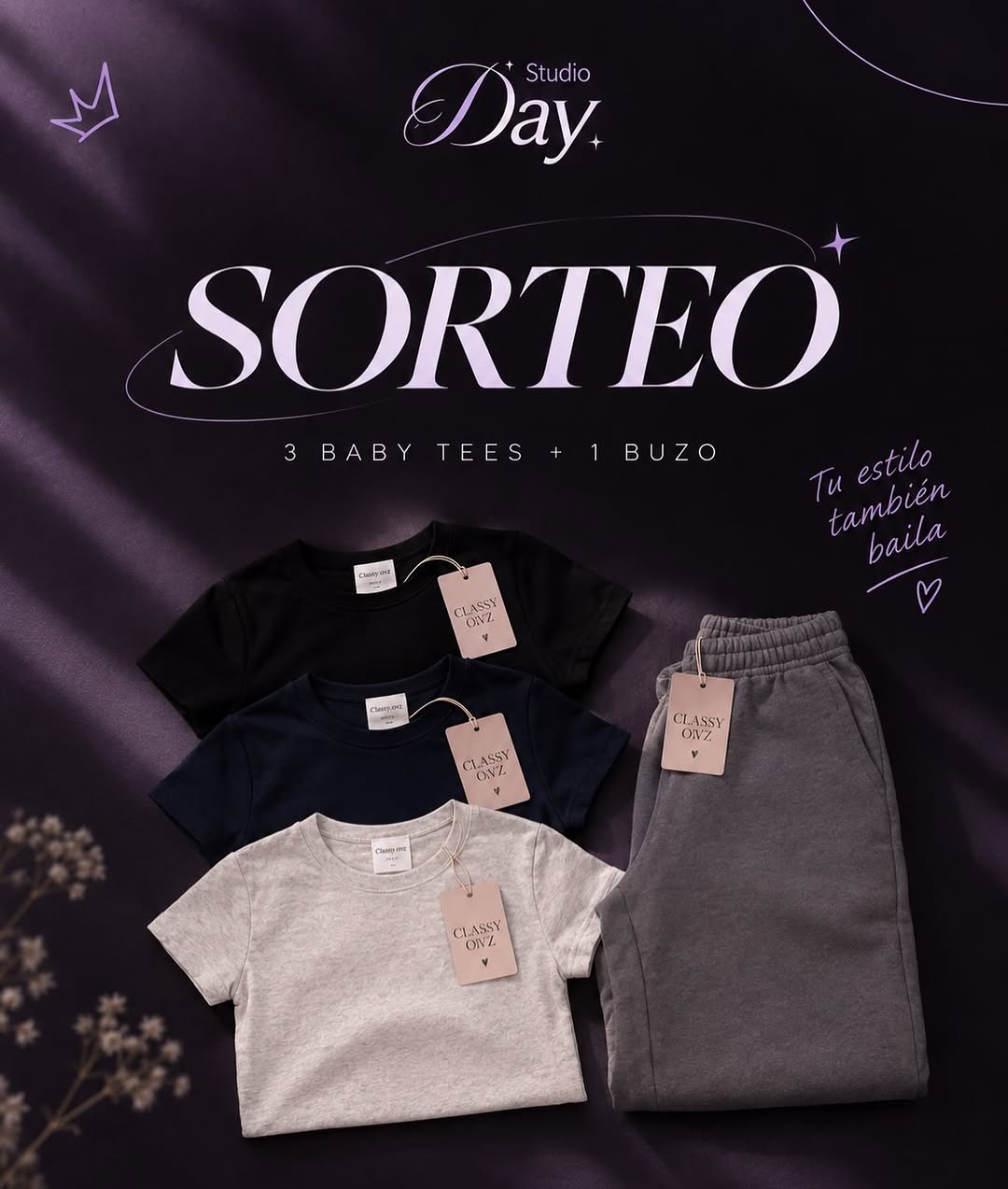 Imagen de 💜 SORTEO | TU ESTILO TAMBIÉN BAILA ✨

¿Te imaginas re