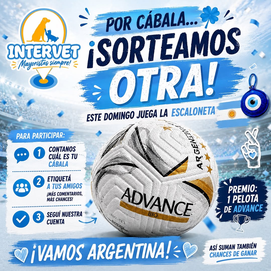 Imagen de 🍀⚽ ¡POR CÁBALA… SORTEAMOS OTRA! ⚽🍀

Dicen que 