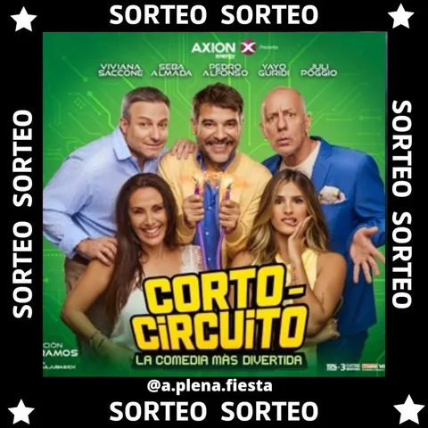 Imagen de SORTEO VAMOS AL TEATRO 
- 
🎫ENTRADA DOBLES !  FUNCIÓN 03