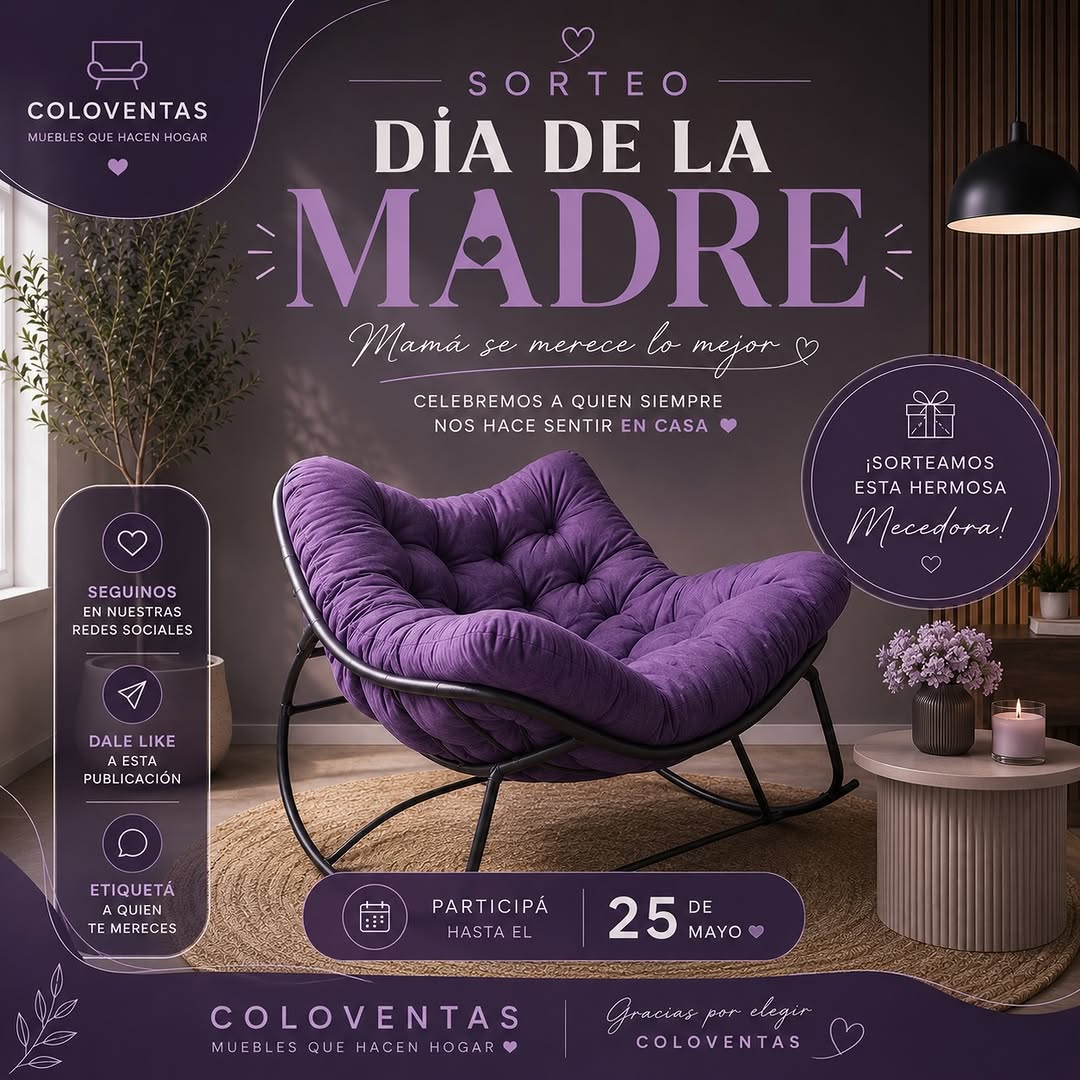 Imagen de 💜 SORTEO DÍA DE LA MADRE 💜

Porque mamá merece lo me