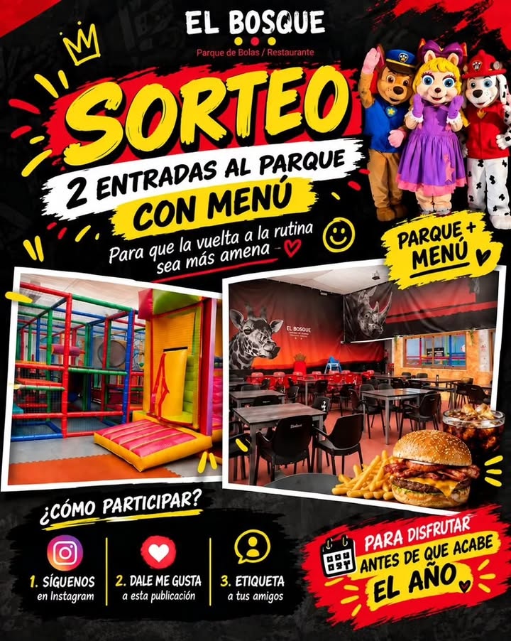 Imagen de ¡SORTEO PLAN EN FAMILIA! 🎉

¿A quién le apetece un pla