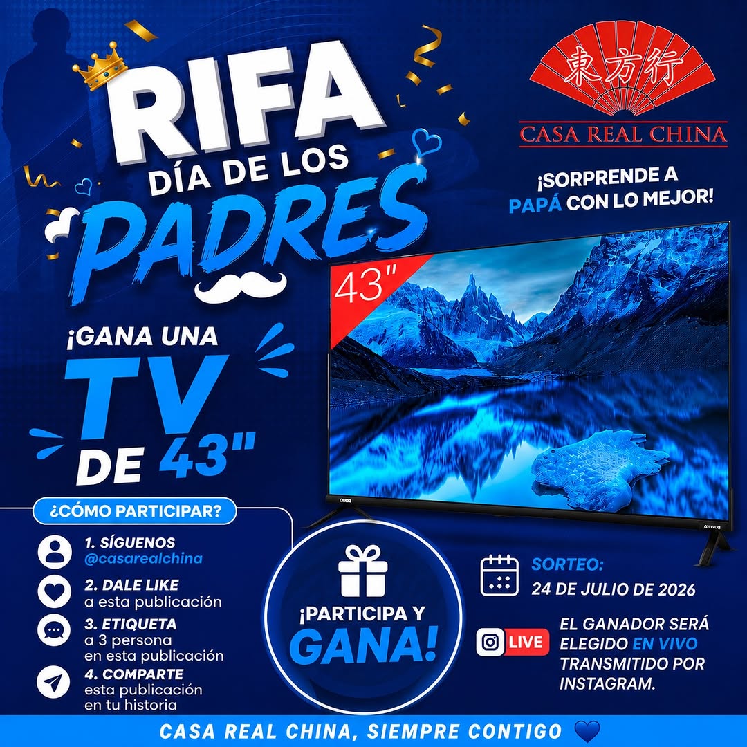 Imagen de 🎉📺 ¡RIFA ESPECIAL DEL DÍA DE LOS PADRES! 👨‍👧